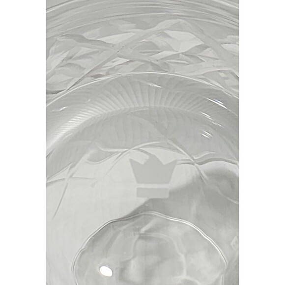 Beefeater London Cocktail Mixing Jar Clear Crystal Glass Diamond Cut Etched - Picture 4 of 4